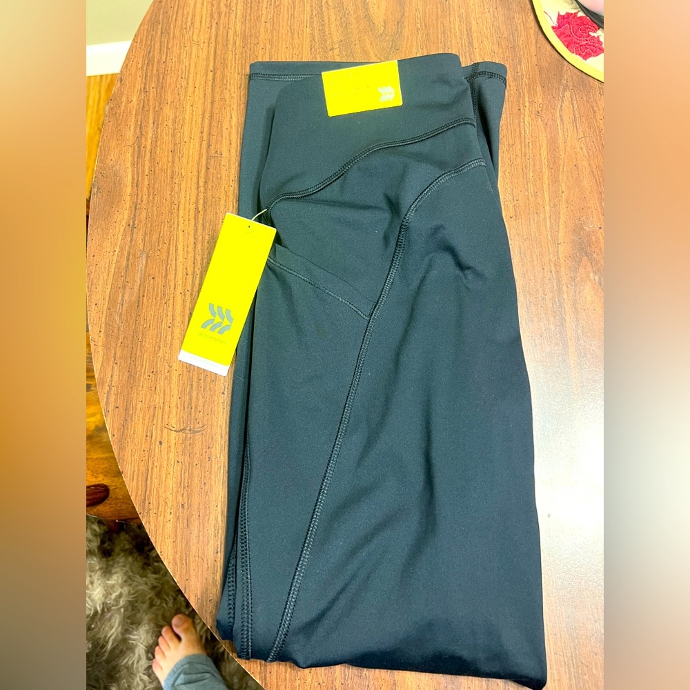 Women's Contour Curvy High-Rise Straight Leg Pants with Power Waist 28.5" - XS